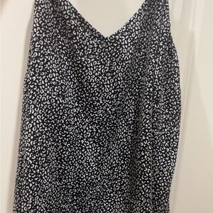 Nine West Monochrome Animal Print Top